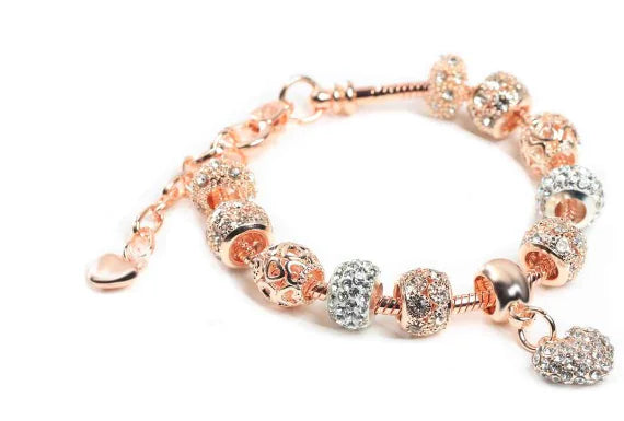 Mickey & Minnie Charm Bracelet - Disney Collection (Single)